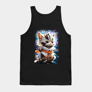 Samurai Cat 04 Tank Top